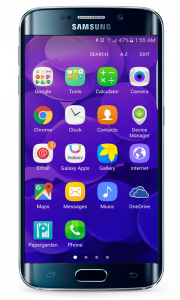 اسکرین شات برنامه Galaxy S8 launcher theme 3