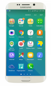 اسکرین شات برنامه Galaxy S8 launcher Theme 3