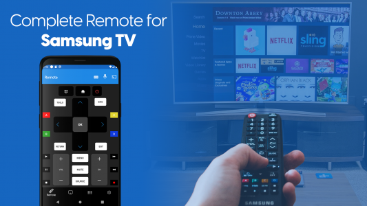 اسکرین شات برنامه Remote for Samsung TV with Screen Mirroring 1