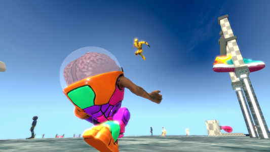 اسکرین شات 3 بازی Ragdoll Chaos: Physics Sandbox