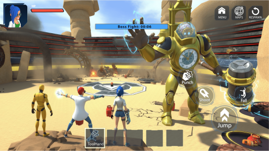 اسکرین شات 3 بازی Ragdoll Chaos: Physics Sandbox