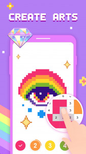 اسکرین شات بازی Paint by Number - Pixel Art 4