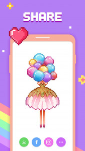 اسکرین شات بازی Paint by Number - Pixel Art 5