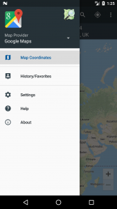 اسکرین شات 2 برنامه Map Coordinates