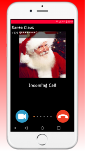 اسکرین شات بازی Call you Santa -Video Call from "Santa Claus" 1