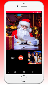 اسکرین شات بازی Call you Santa -Video Call from "Santa Claus" 2