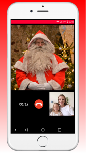 اسکرین شات بازی Call you Santa -Video Call from "Santa Claus" 3