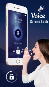 اسکرین شات برنامه Voice Screen Lock: Voice Lock 4