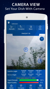 اسکرین شات برنامه Satellite finder: Set dish 8