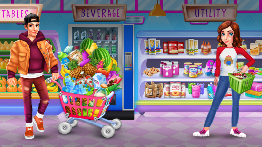 اسکرین شات 1 بازی Super Market Shopping Games