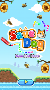 اسکرین شات بازی Save Dog from Bad Bees 1