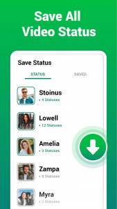 اسکرین شات برنامه Status Saver・Status Downloader 2