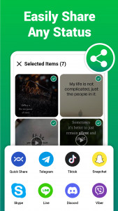 اسکرین شات برنامه Status Saver・Status Downloader 6