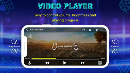 اسکرین شات برنامه SAX VIDEO PLAYER - ALL FORMAT VIDEO PLAYER-PLAY it 5