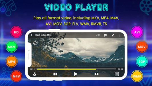 اسکرین شات برنامه SAX VIDEO PLAYER - ALL FORMAT VIDEO PLAYER-PLAY it 6