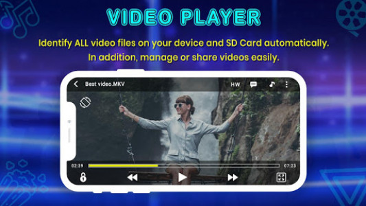اسکرین شات برنامه SAX VIDEO PLAYER - ALL FORMAT VIDEO PLAYER-PLAY it 3