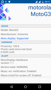 اسکرین شات برنامه MotoDisplay Handwave 4