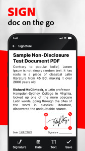 اسکرین شات 4 برنامه PDF Scanner & Document Scanner