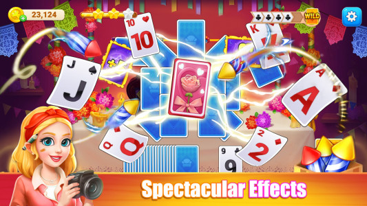 اسکرین شات 3 بازی Solitaire Tripeaks Offline