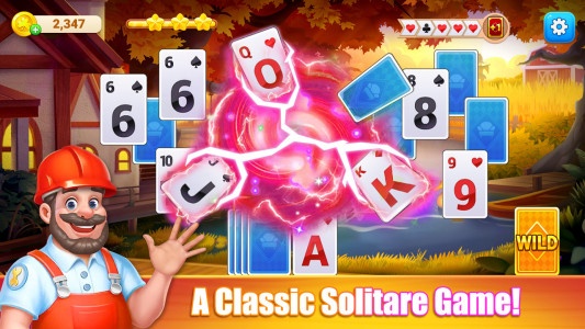 اسکرین شات 2 بازی Solitaire Tripeaks Offline