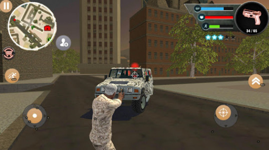 اسکرین شات برنامه Army Mafia Crime Simulator 3