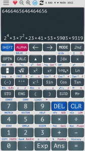 اسکرین شات برنامه Smart scientific calculator (115 * 991 / 300) 3