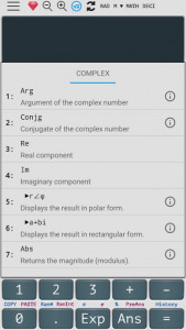 اسکرین شات برنامه Smart scientific calculator (115 * 991 / 300) 5