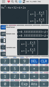 اسکرین شات برنامه Smart scientific calculator (115 * 991 / 300) 2