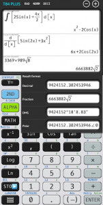 اسکرین شات برنامه Graphing calculator plus 84 graph emulator free 83 4