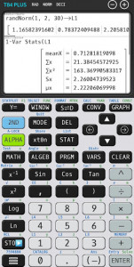 اسکرین شات برنامه Graphing calculator plus 84 graph emulator free 83 6