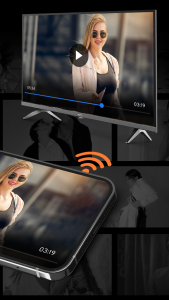 اسکرین شات 2 برنامه Screen Mirroring : Cast To TV