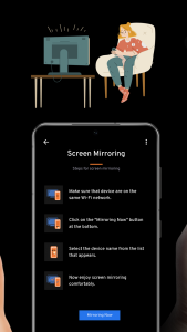 اسکرین شات 5 برنامه Screen Mirroring : Cast To TV