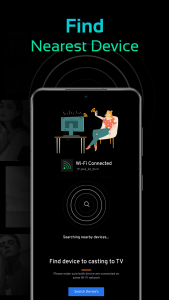 اسکرین شات 3 برنامه Screen Mirroring : Cast To TV