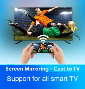 اسکرین شات برنامه Screen Mirroring - TV Cast 1