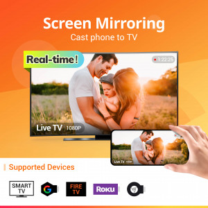 اسکرین شات برنامه Screen Mirroring - Miracast 1