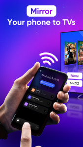 اسکرین شات 1 برنامه Screen Mirroring TV & Miracast