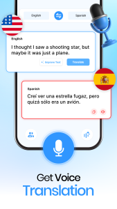 اسکرین شات 5 برنامه Hey Translate Chat Translator