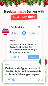 اسکرین شات 4 برنامه Hey Translate Chat Translator
