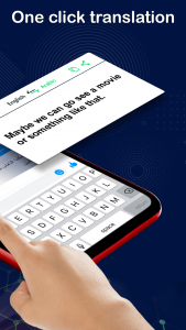 اسکرین شات برنامه Translate on Screen Translator 2