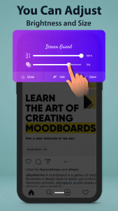اسکرین شات 6 برنامه Screen Guard - Hide Screen