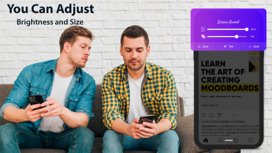 اسکرین شات 7 برنامه Screen Guard - Hide Screen