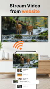 اسکرین شات 7 برنامه Screen Mirroring - Cast To TV
