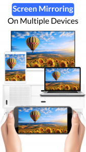 اسکرین شات 4 برنامه Screen Mirroring - Cast To TV