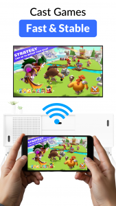 اسکرین شات 3 برنامه Screen Mirroring - Cast To TV