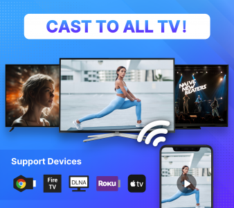 اسکرین شات برنامه Cast to TV - Screen Mirroring 1