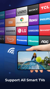 اسکرین شات 2 برنامه Cast to TV - Screen Mirroring