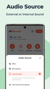 اسکرین شات برنامه Screen Recorder - AX Recorder 8