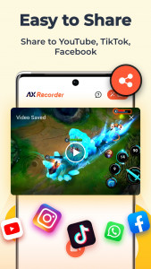 اسکرین شات برنامه Screen Recorder - AX Recorder 6