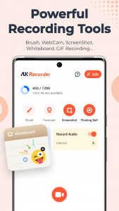 اسکرین شات برنامه Screen Recorder - AX Recorder 2