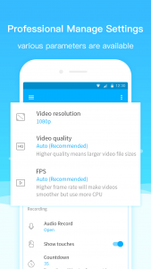 اسکرین شات برنامه Screen Recorder+Video Recorder 3